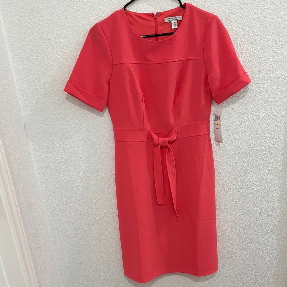 Elegant Coral Dress